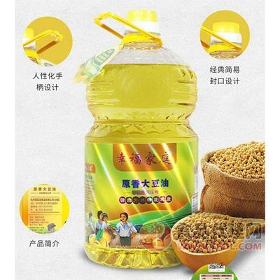 幸福家庭非轉基因大豆油5L