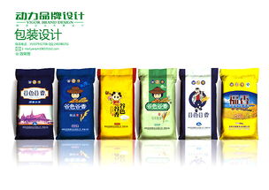 大米糧油食品包裝設計